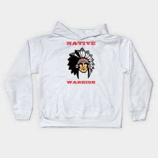 Native Warrior Kids Hoodie